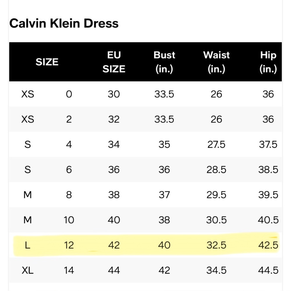 New with tags - Calvin Klein dress - Size 12 - Picture 10 of 10
